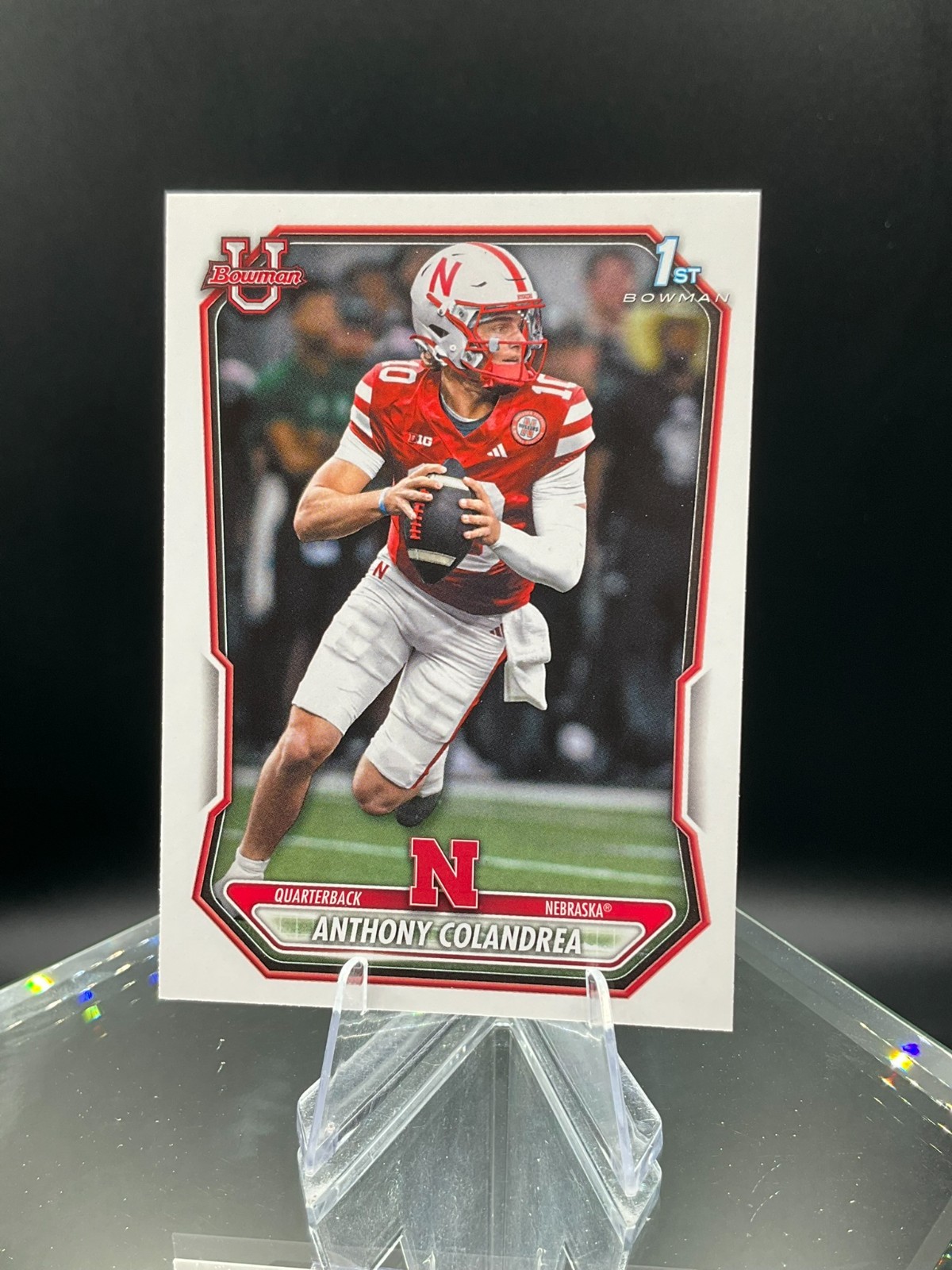 2026 Bowman Football Prospects NIL BPP-4 Anthony Colandrea - Nebraska