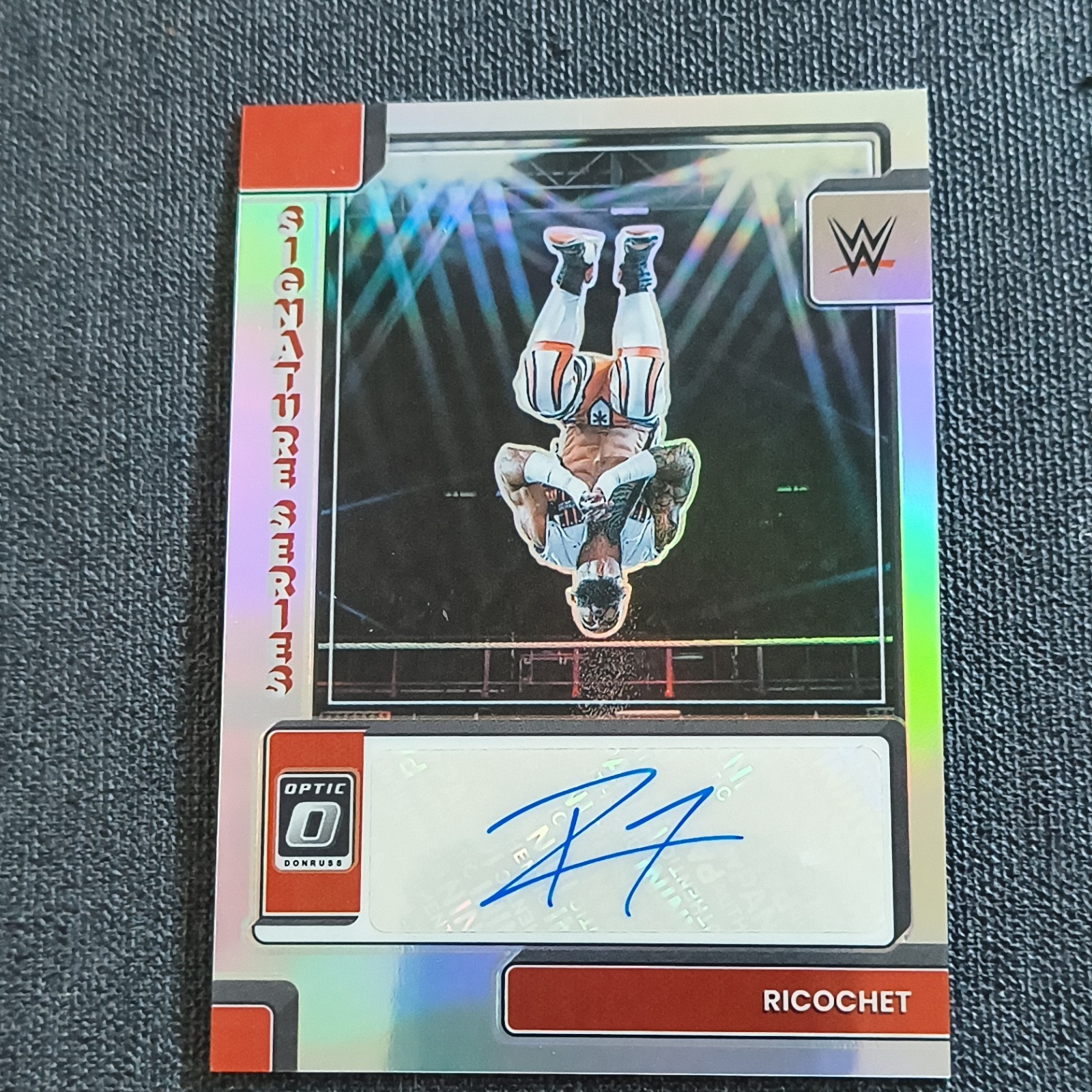 Panini 2023 Chronicles WWE Donruss Optic Sig Series Ricochet Auto Panini 2023 Chronicles WWE Donruss Optic Sig Series Ricochet Auto