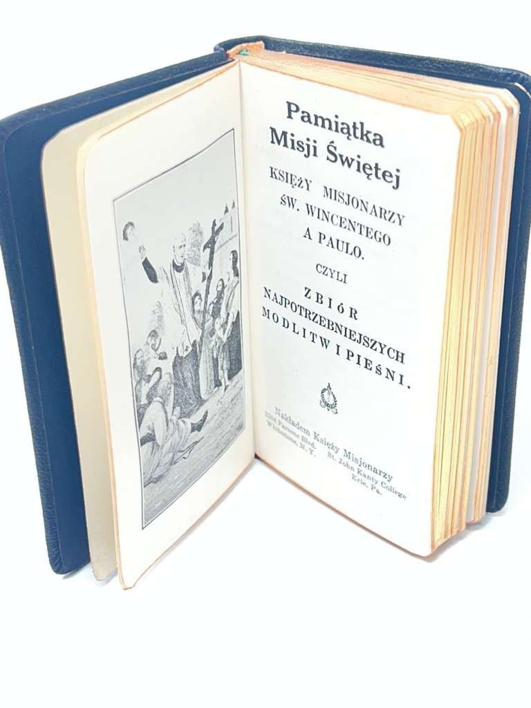 Vintage Polish Prayer Book Pamiatka Misji Swietez Brand New 1 Pc. Vintage Polish Prayer Book Pamiatka Misji Swietez Brand New 1 Pc.