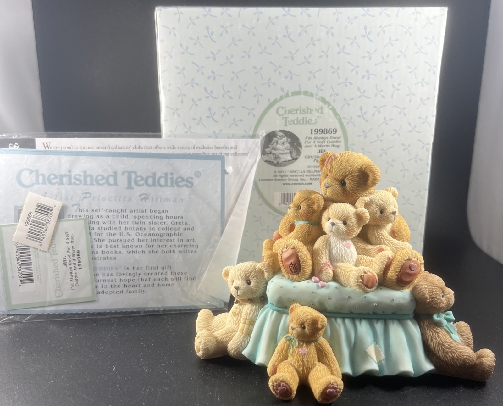 Cherished Teddies 2001 Jill \