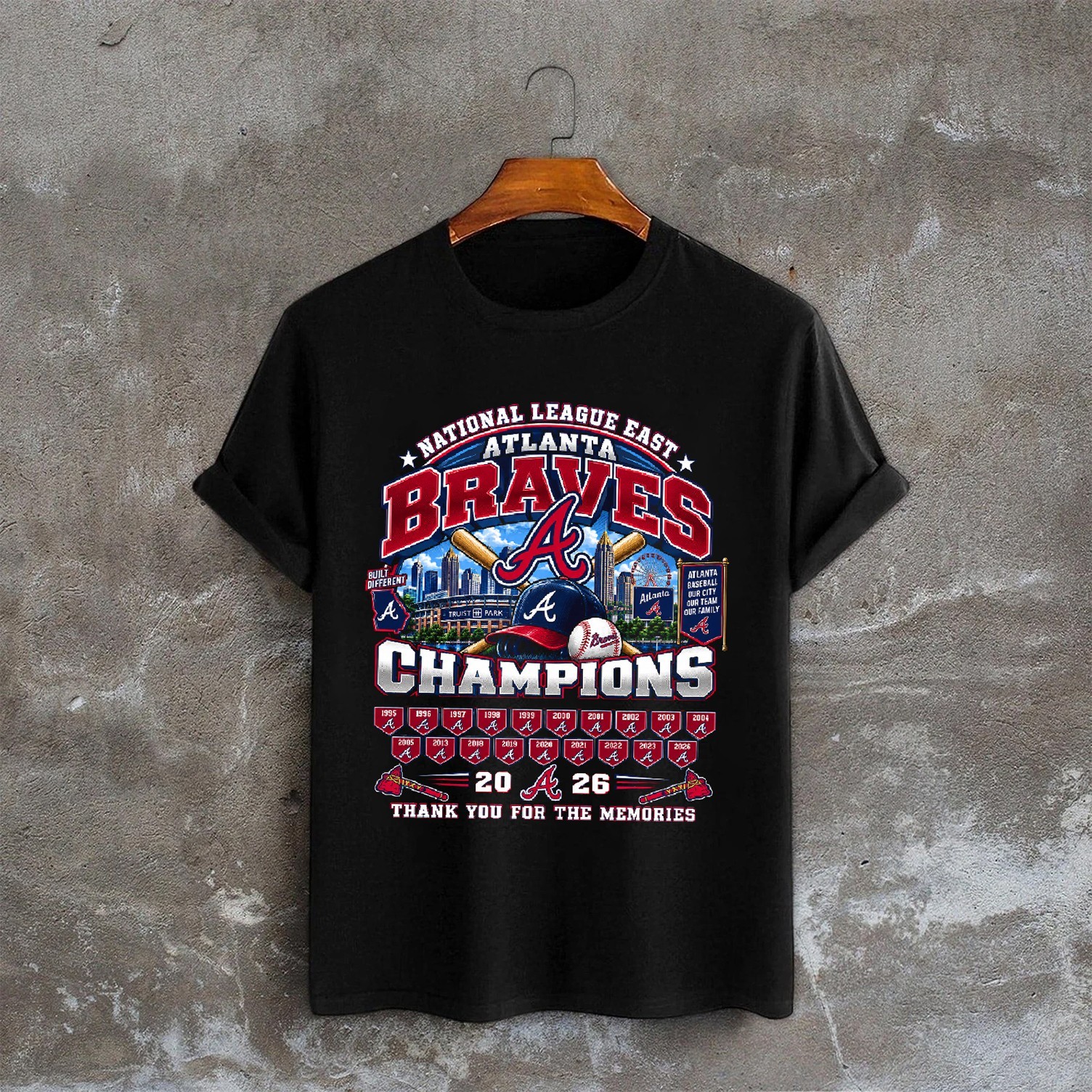 Atlanta Braves 2026 NL East Division Champion T-Shirt