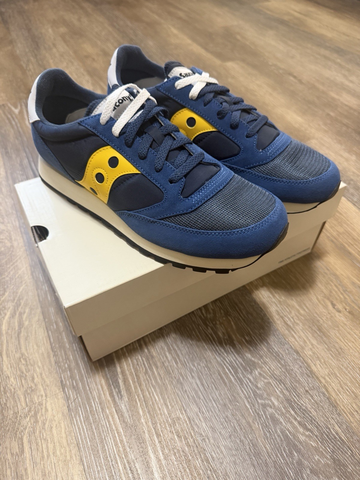 Saucony Originals Jazz Men’s Original Vintage Sneakers Blue Size 12 USA, New Saucony Originals Jazz Men’s Original Vintage Sneakers Blue Size 12 USA, New