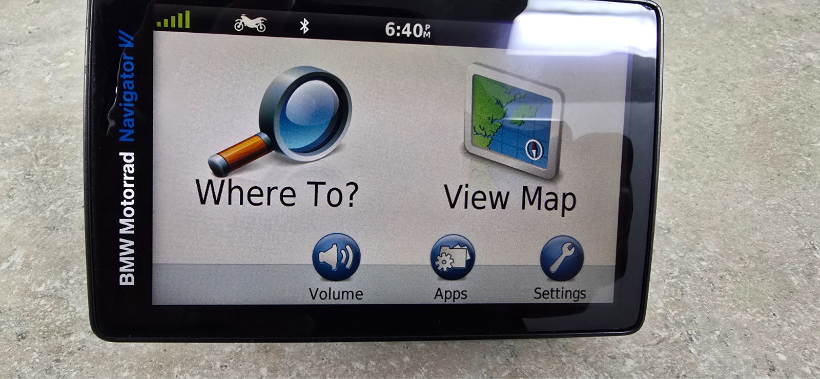 BMW Motorrad Navigator VI by Garmin