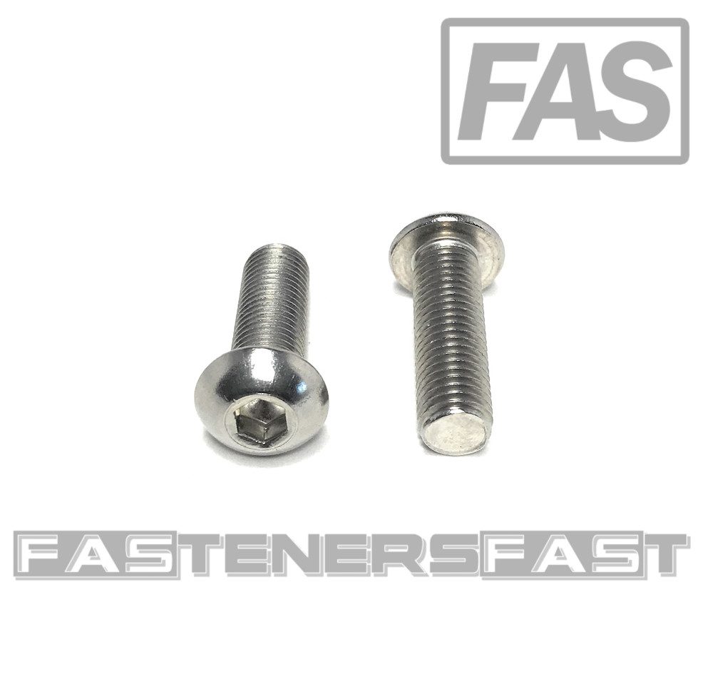 (15) 5/16-24X1 Button Head Socket Cap Screw Stainless Steel FINE THREAD (15) 5/16-24X1 Button Head Socket Cap Screw Stainless Steel FINE THREAD