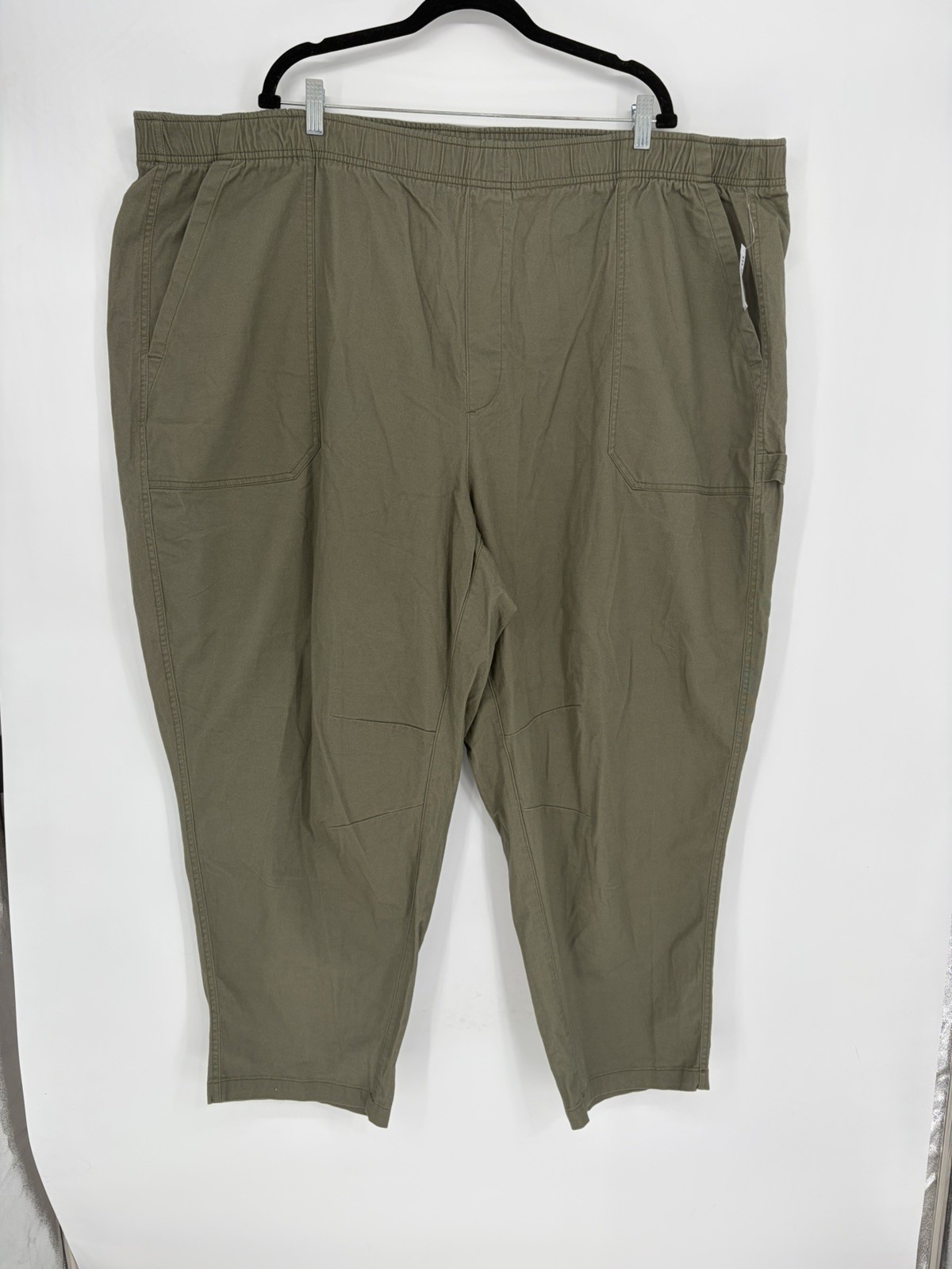 NWT Women\'s Old Navy High Waist Pulla Green Utility Pants Size 4X