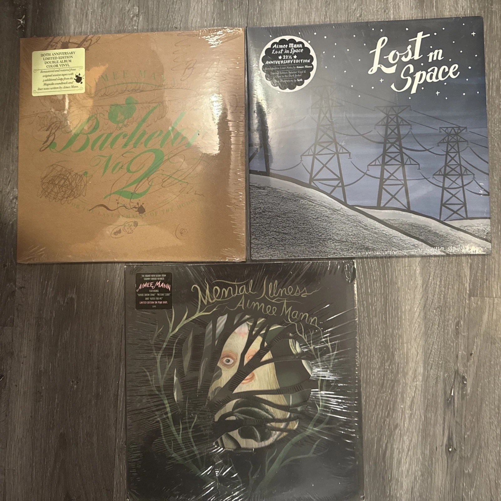 Aimee Mann Prime Career 3 Albums Bachelor No 2 /lost In Space / Mental Illness Aimee Mann Prime Career 3 Albums Bachelor No 2 /lost In Space / Mental Illness