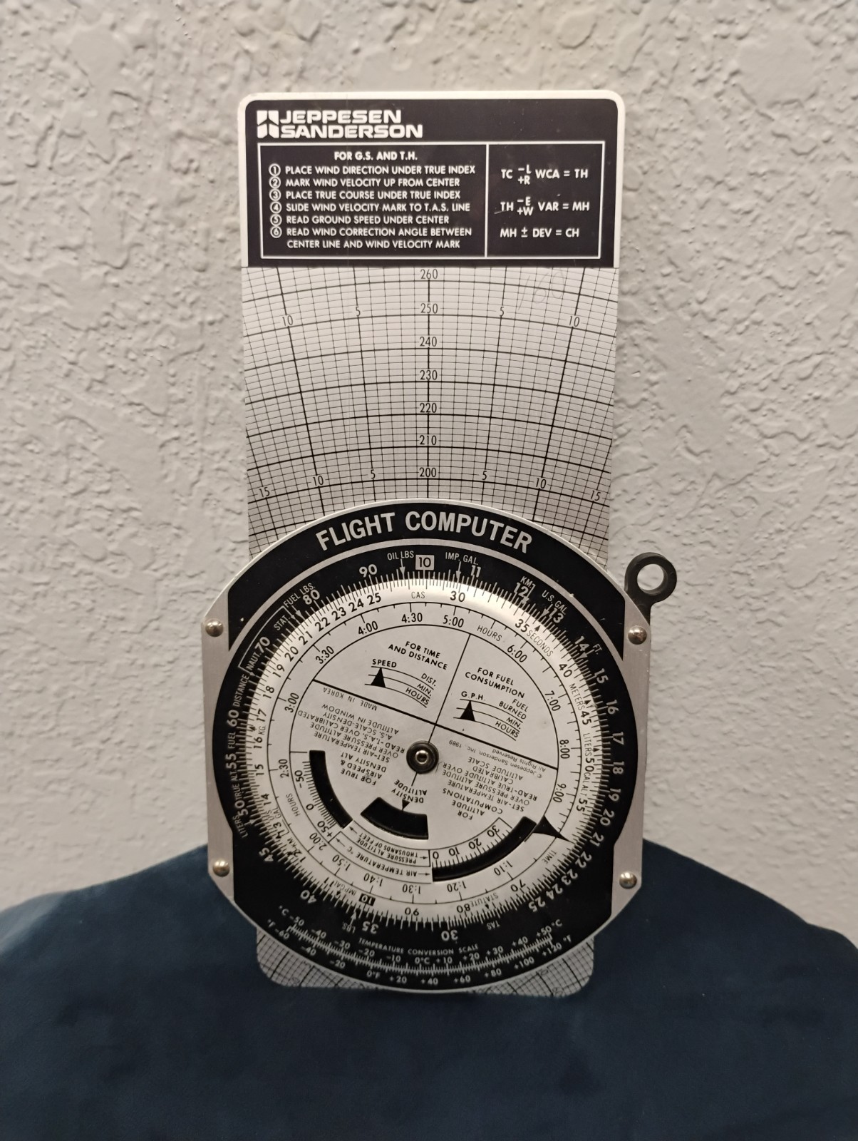 Jeppesen A Boeing Co. Flight Computer 