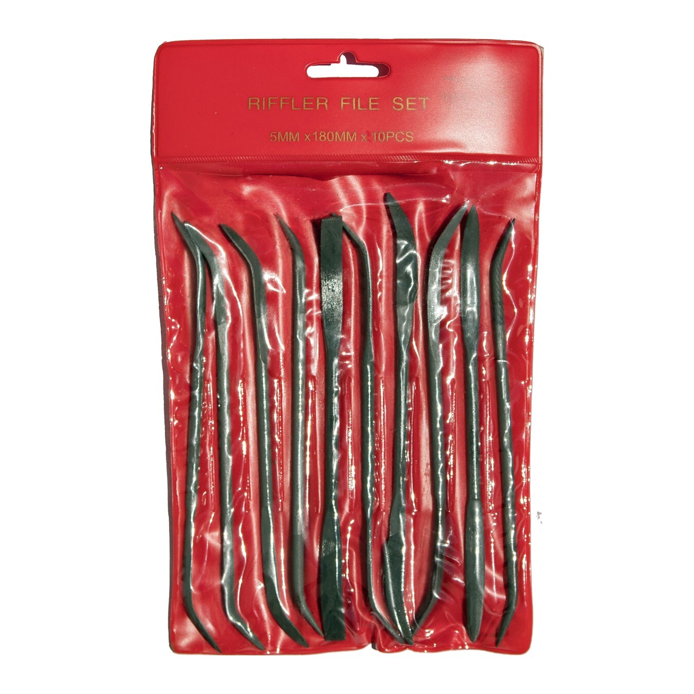 New KING 10pc Assorted Smooth Cut RIFFLER FILES, American Double Cut, Double End New KING 10pc Assorted Smooth Cut RIFFLER FILES, American Double Cut, Double End