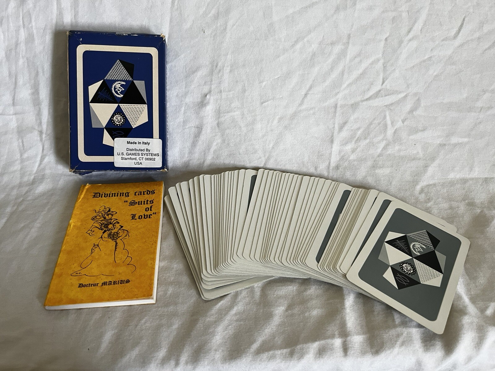 Rare Vintage Doctor Marius Divining Cards (Suits of Love)(Original) Rare Vintage Doctor Marius Divining Cards (Suits of Love)(Original)