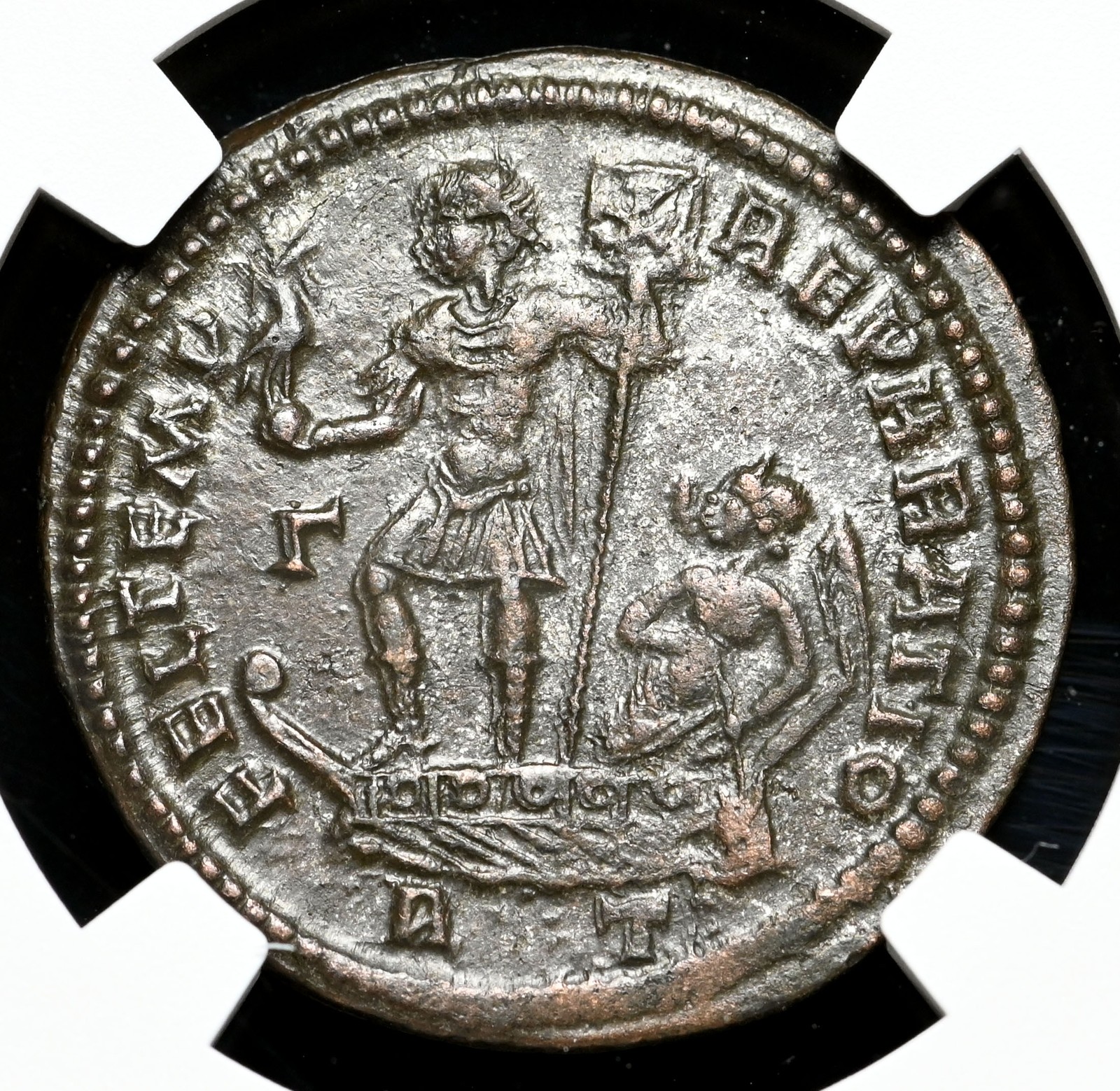 ROMAN EMPIRE. Constans, AD 337-350. Æ Centenionalis, NGC Choice XF