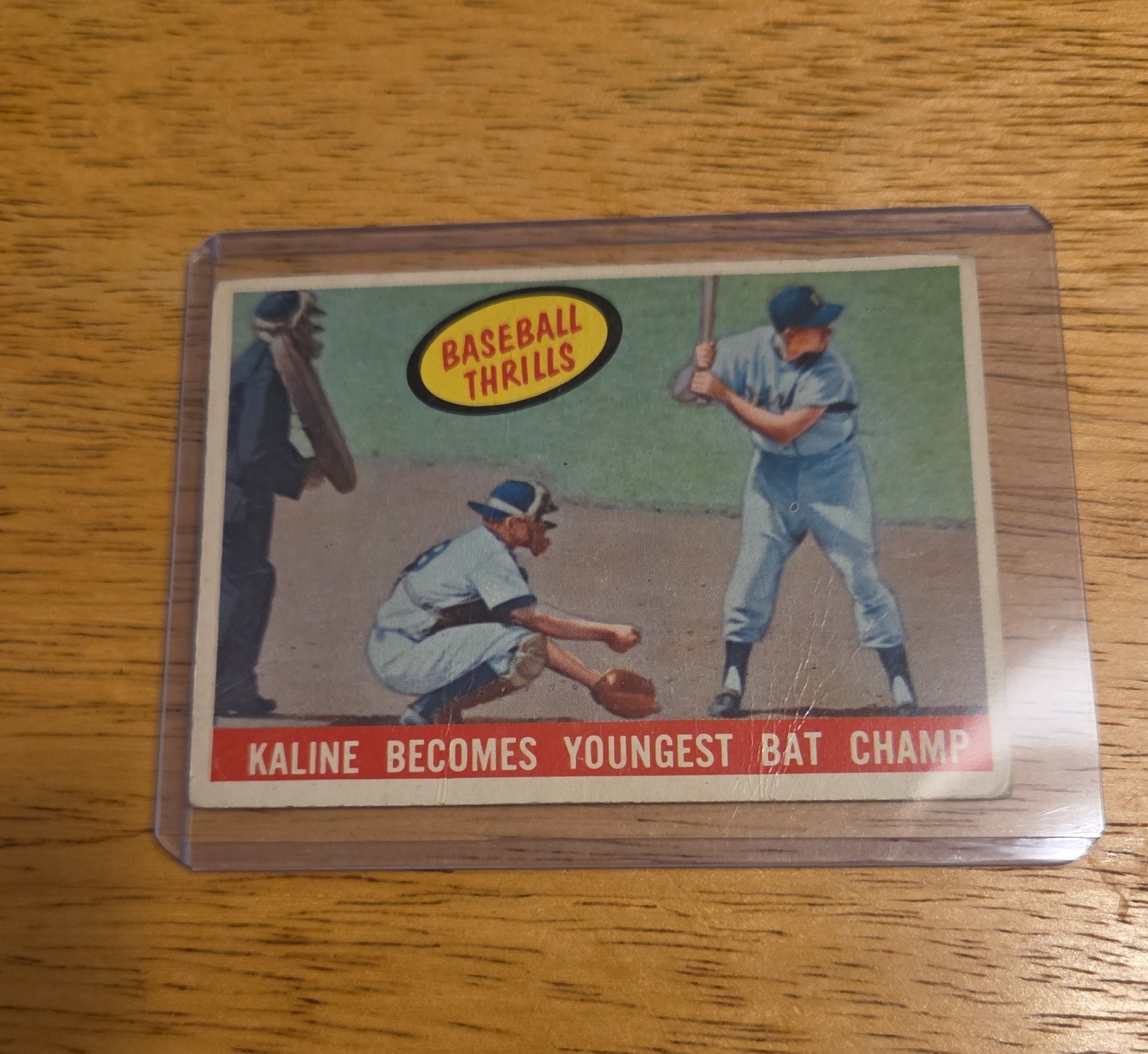 1959 Topps - Baseball Thrills Al Kaline #463 1959 Topps - Baseball Thrills Al Kaline #463