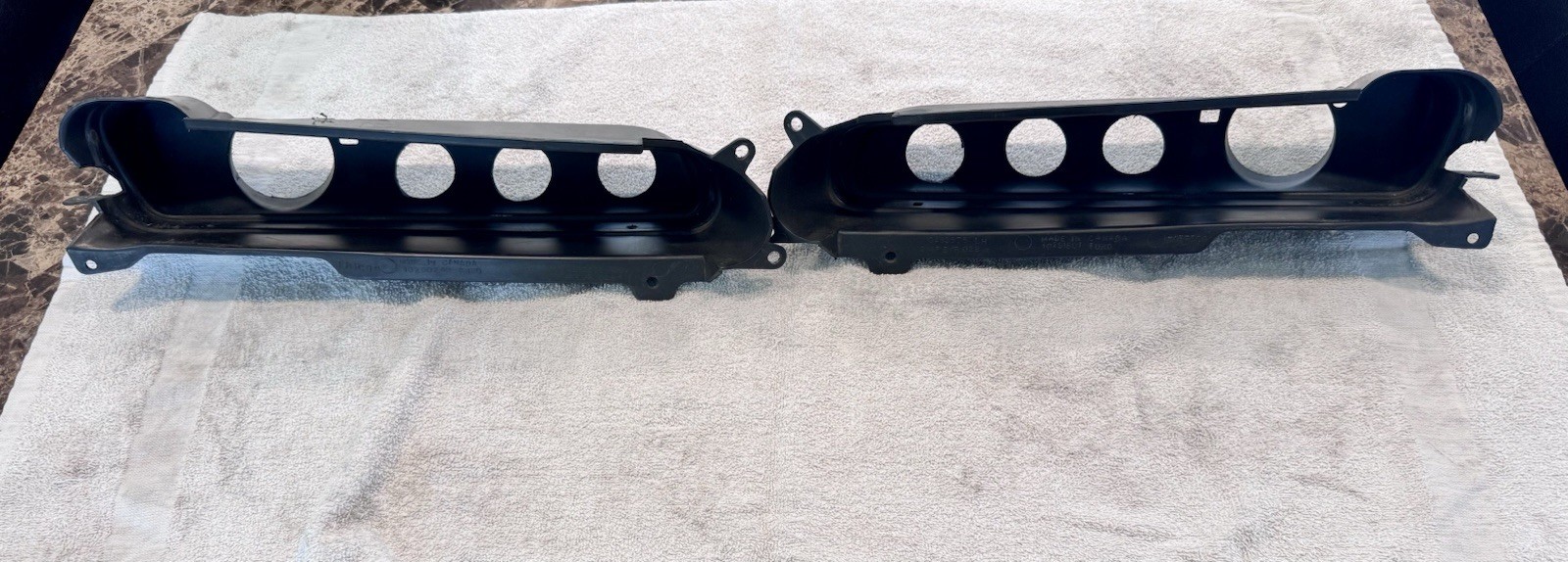 1997-2004 Chevrolet C5 Corvette Fog Light Bezel Fascia Driver & Passenger sides