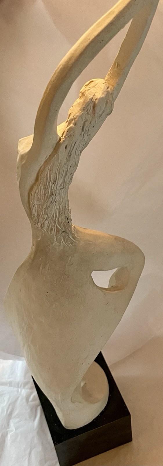 David Fisher The Dance Sculpture Austin Productions 86’White Clay Composite Rare David Fisher The Dance Sculpture Austin Productions 86’White Clay Composite Rare