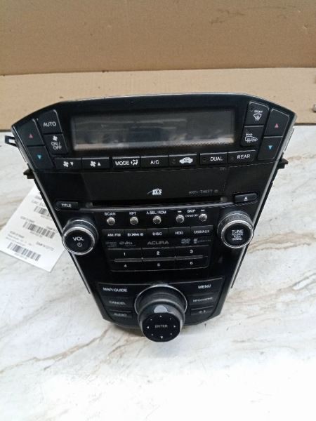 Audio Equipment Radio Receiver Advance VIN 6 8th Digit Fits 10-13 MDX 163130