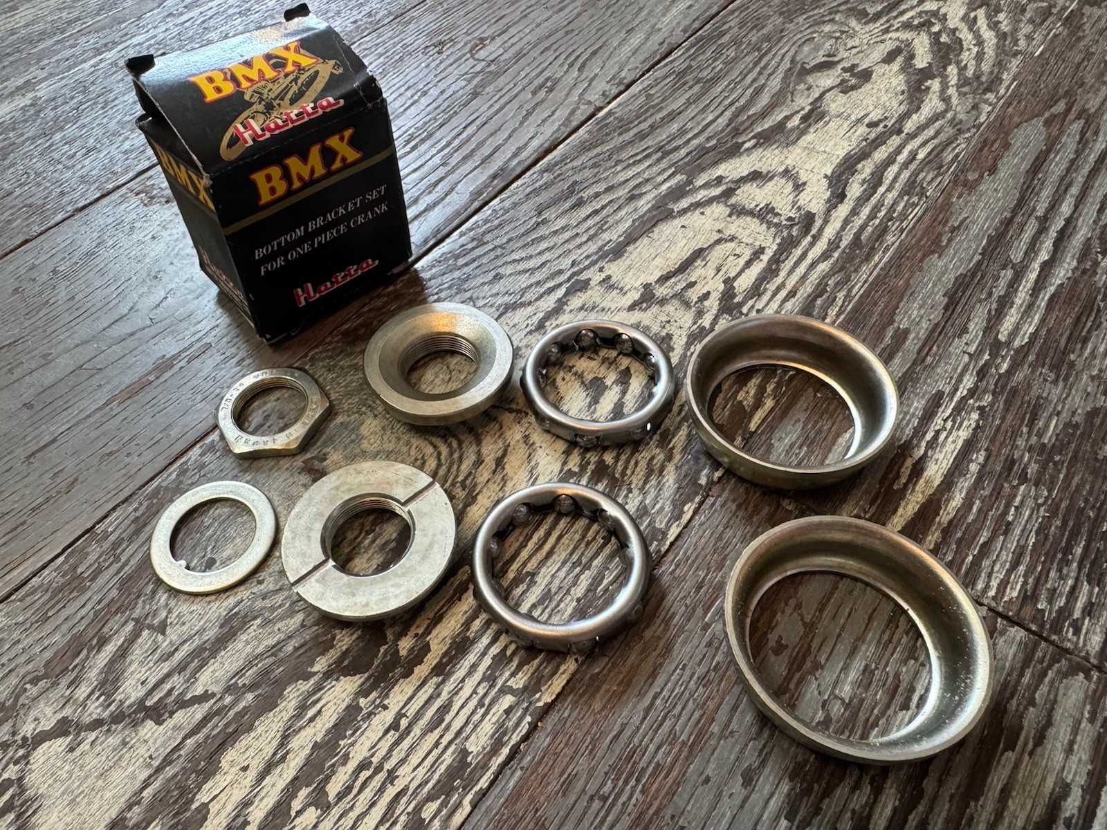 1980’s Hatta 24T BMX Old School NOS American Bottom Bracket 1pc Crank Vintage OG