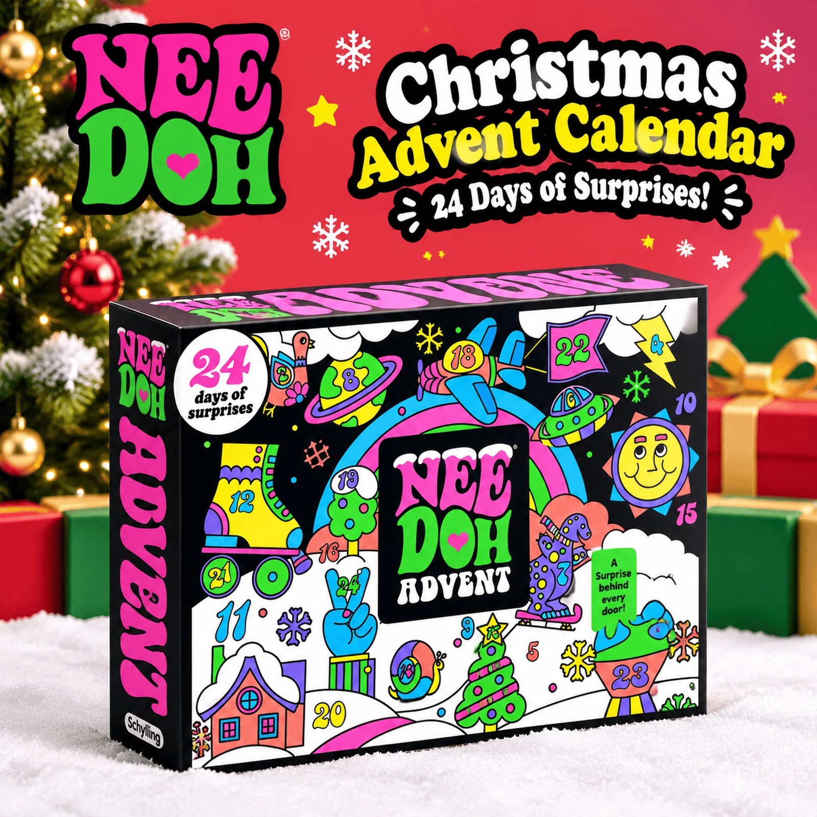 2026 Advent Calendar 24 Days Of Surprise Christmas Countdown Surprise Box