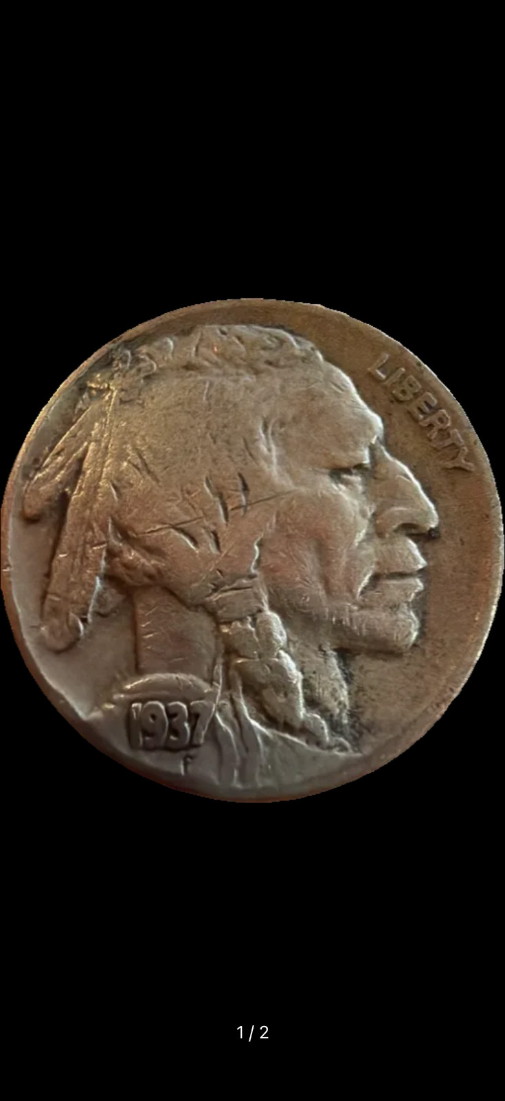 1937 Indian Head Buffalo Nickel 1937 Indian Head Buffalo Nickel