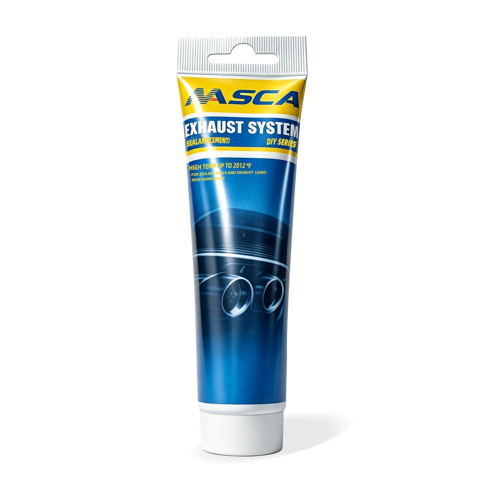 High Temp Exhaust Sealant, Up to 2012°F Muffler Repair Paste, 5.3 oz