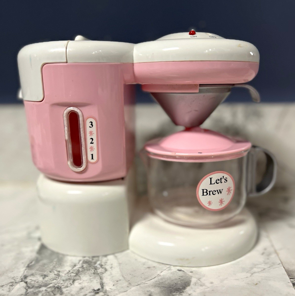 RARE Vintage Pottery Barn Kids Pretend Play Coffee Maker - (Y2K Era)