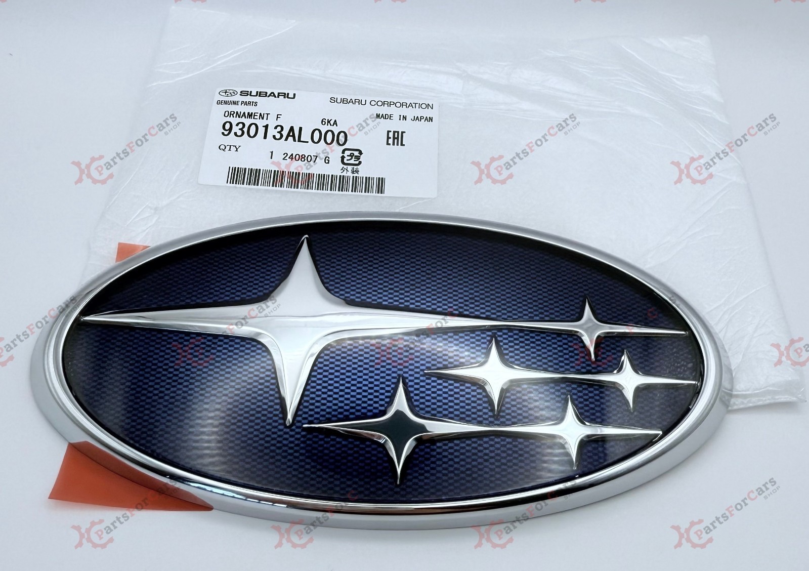 New Genuine OEM 2015 - 2018 Subaru Legacy Outback Front Grille Emblem 93013AL000