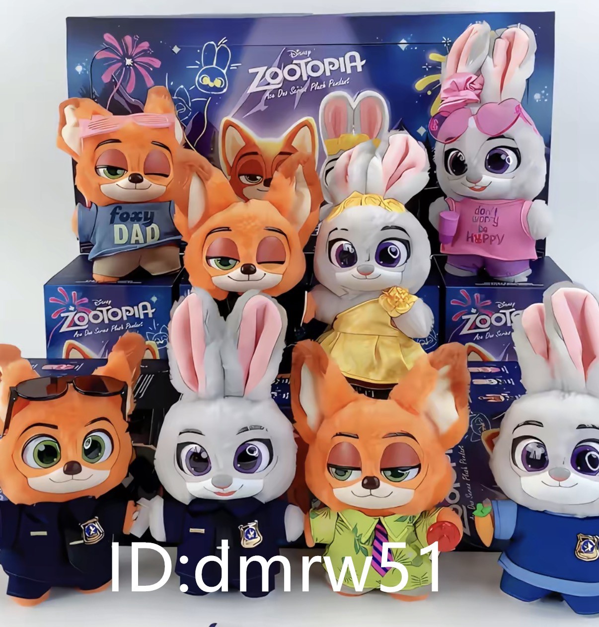 Authentic POP MART Pop Zoo Topia Confirmed Blind Box Figure Plash Pendant Toy Authentic POP MART Pop Zoo Topia Confirmed Blind Box Figure Plash Pendant Toy