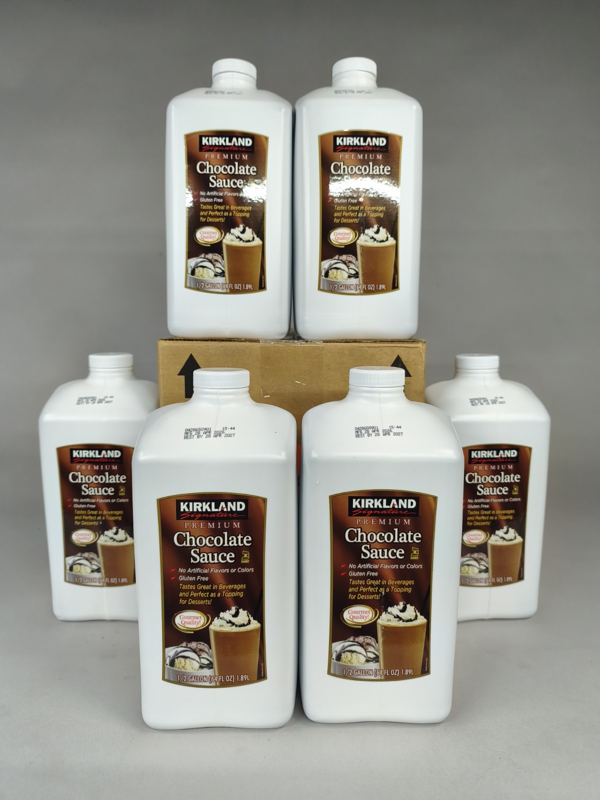 New Kirkland Premium Chocolate Sauce 64 oz – Pack of 6/Limited Cheap Supply New Kirkland Premium Chocolate Sauce 64 oz – Pack of 6/Limited Cheap Supply