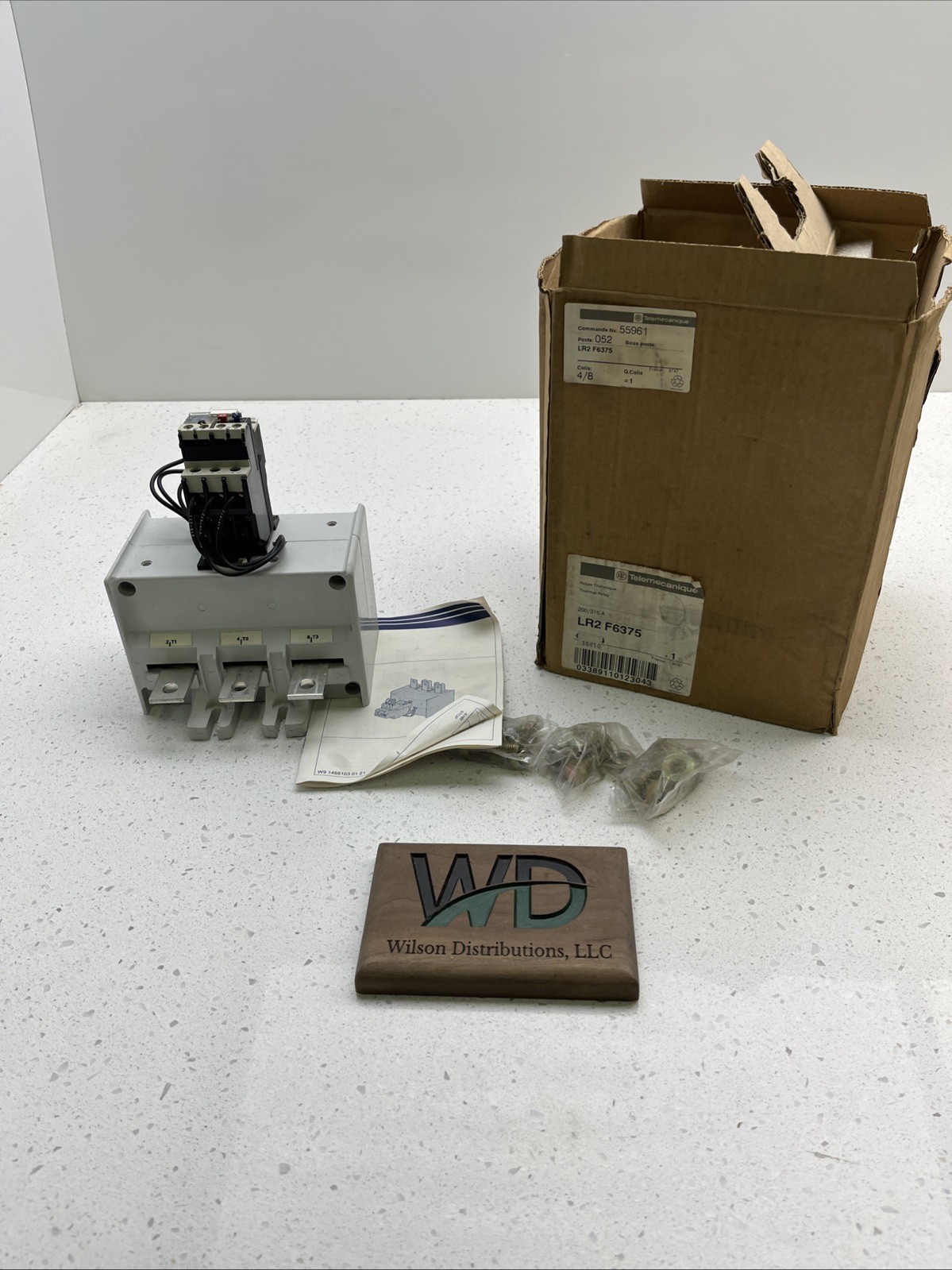 LR2-F6375 Telemecanique Thermal Relay 200-315A LR2-F6375 Telemecanique Thermal Relay 200-315A
