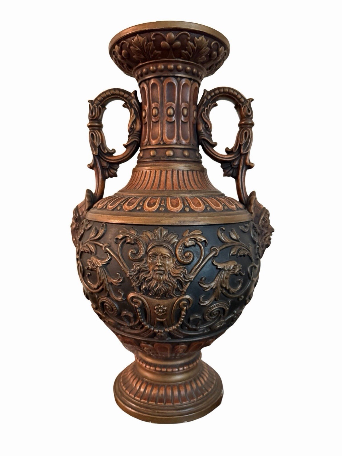 Antique Urn Johann Maresch Art Nouveau Bronze Vase Signed