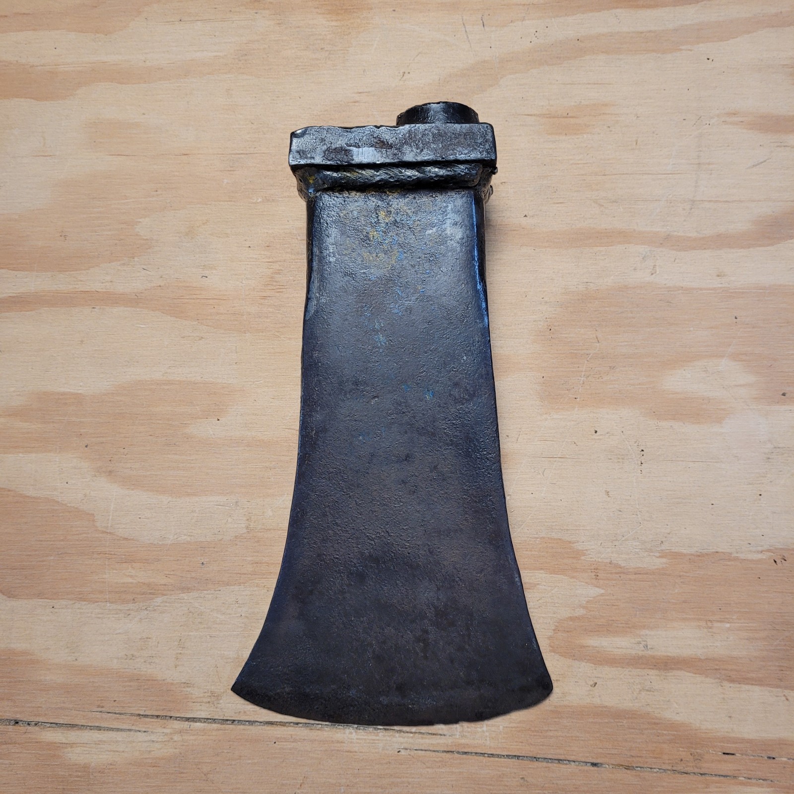 Collins Rafting Patern Axe Head- Log Stamp - D9 - Sierra Nevada Logging Tool Collins Rafting Patern Axe Head- Log Stamp - D9 - Sierra Nevada Logging Tool