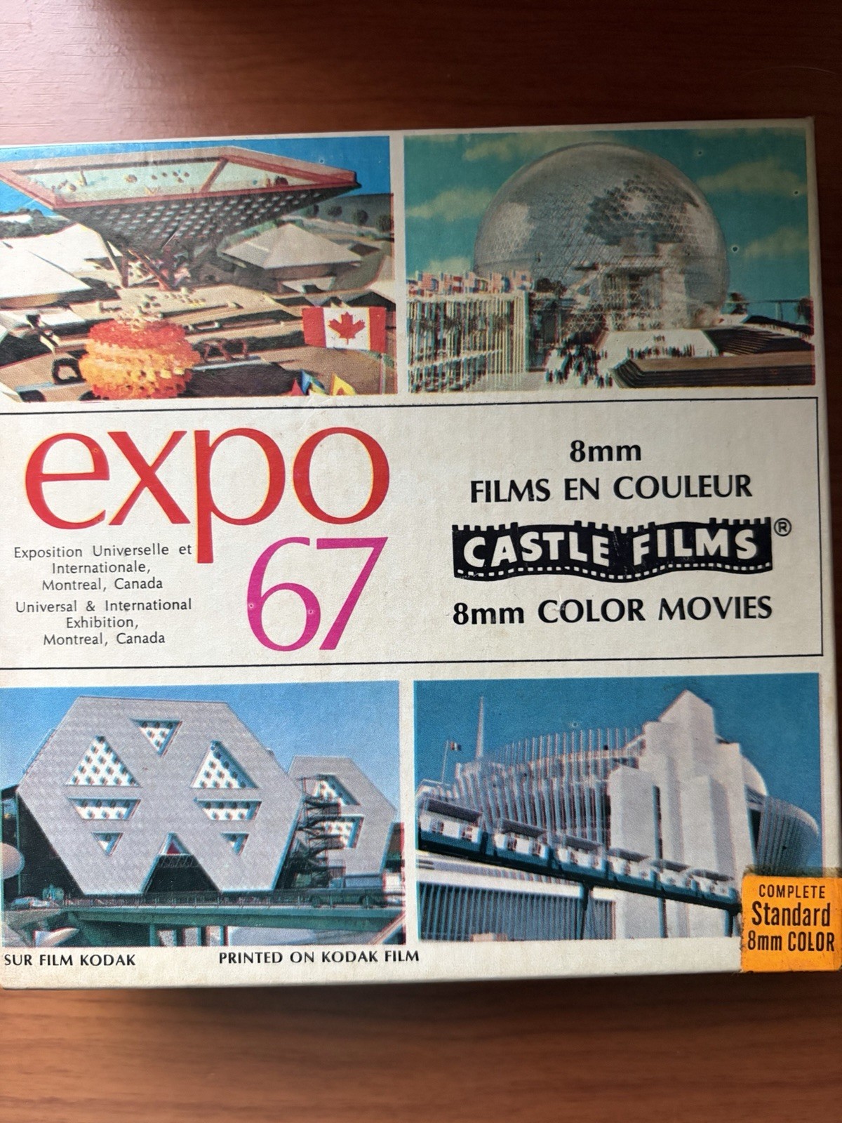 Castle Films Expo 67 8mm Color Documentary World\'s Fair Movie NR Castle Films Expo 67 8mm Color Documentary World\'s Fair Movie NR