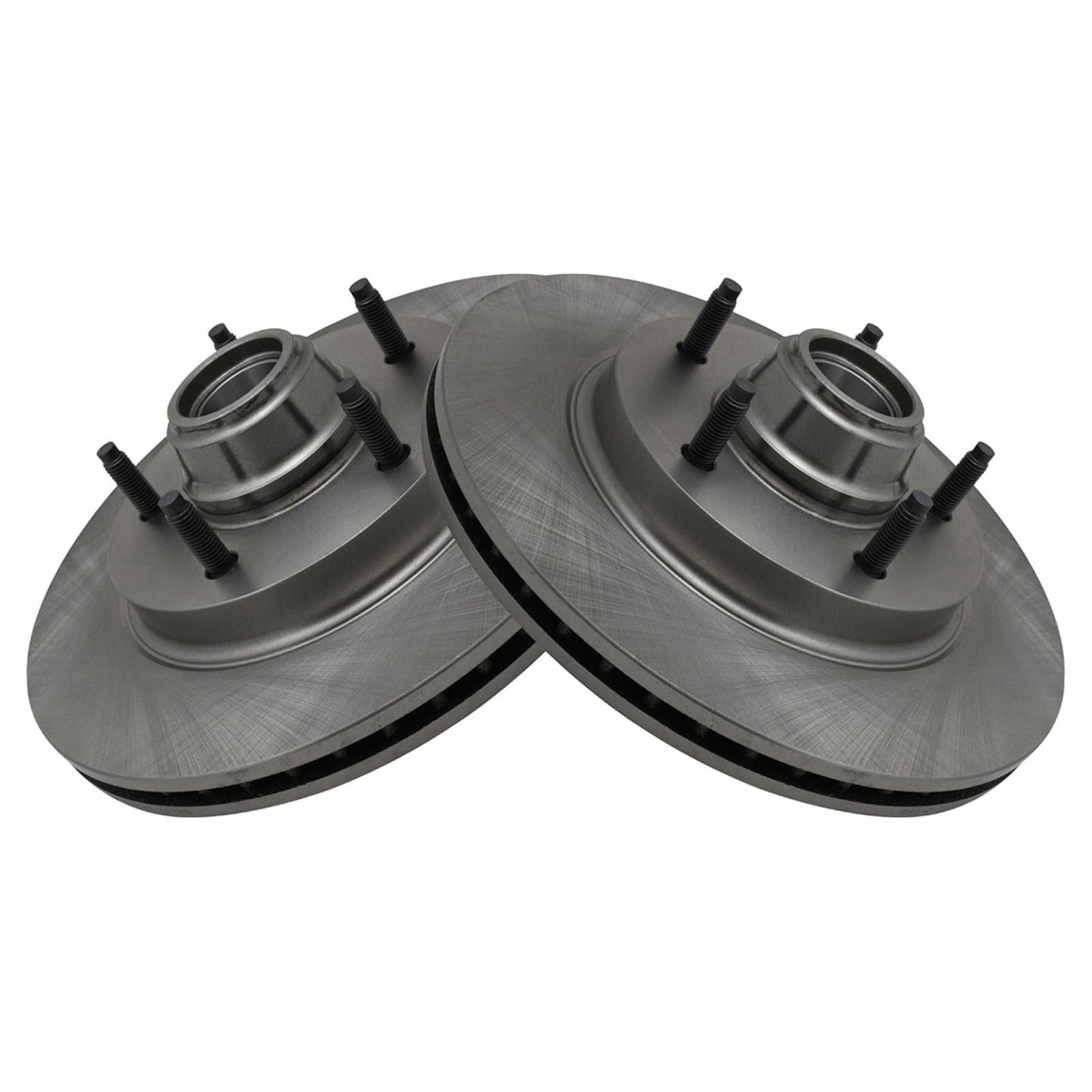 Front Brake Rotors Set Vented Compatible with 1997-1998 Ford F-150