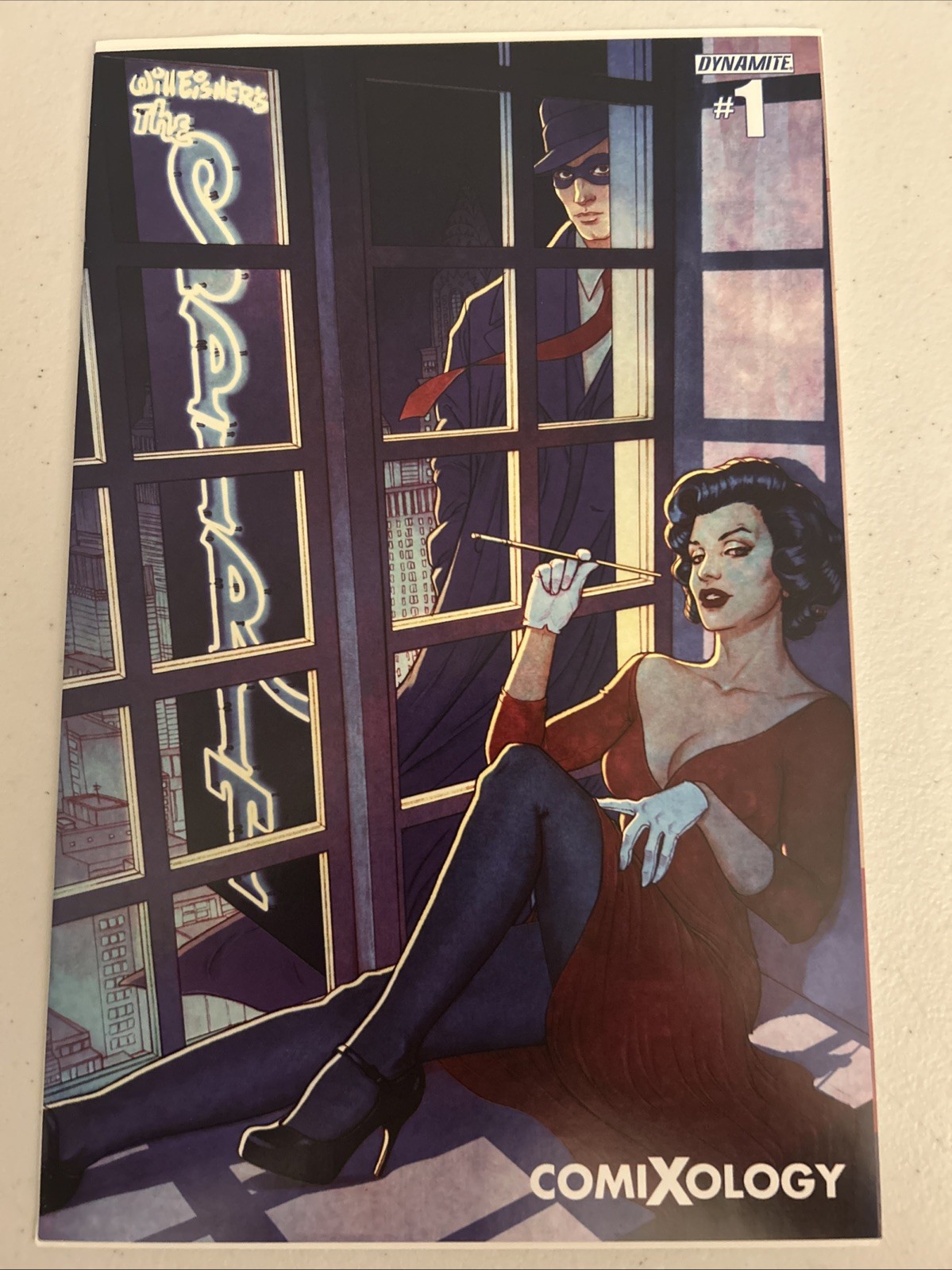 Will Eisner\'s the Spirit #1 Jenny Frison SDCC Comixology Panel Exclusive HTF