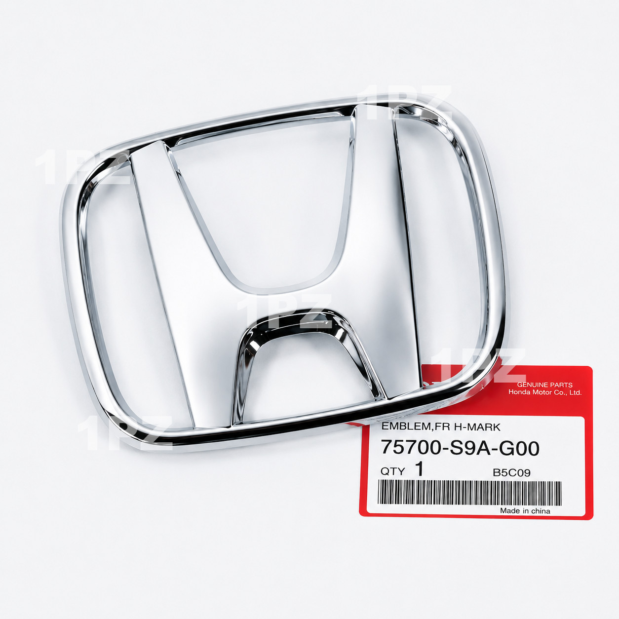 Front Grille Emblem Chrome Rep OEM 75700-S9A-G00 For Honda Accord CRV Logo Badge Front Grille Emblem Chrome Rep OEM 75700-S9A-G00 For Honda Accord CRV Logo Badge