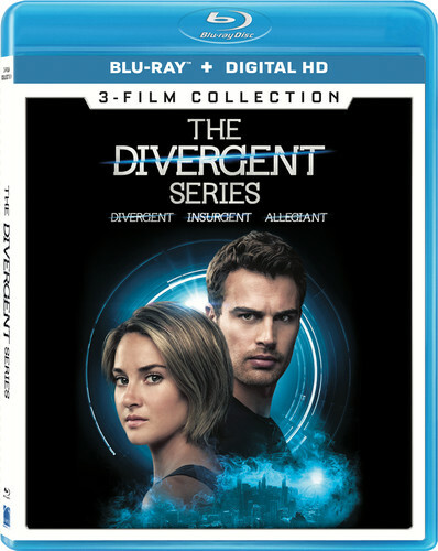 The Divergent Series: 3-Film Collection (Blu-ray) NEW, The Divergent Series: 3-Film Collection (Blu-ray) NEW,