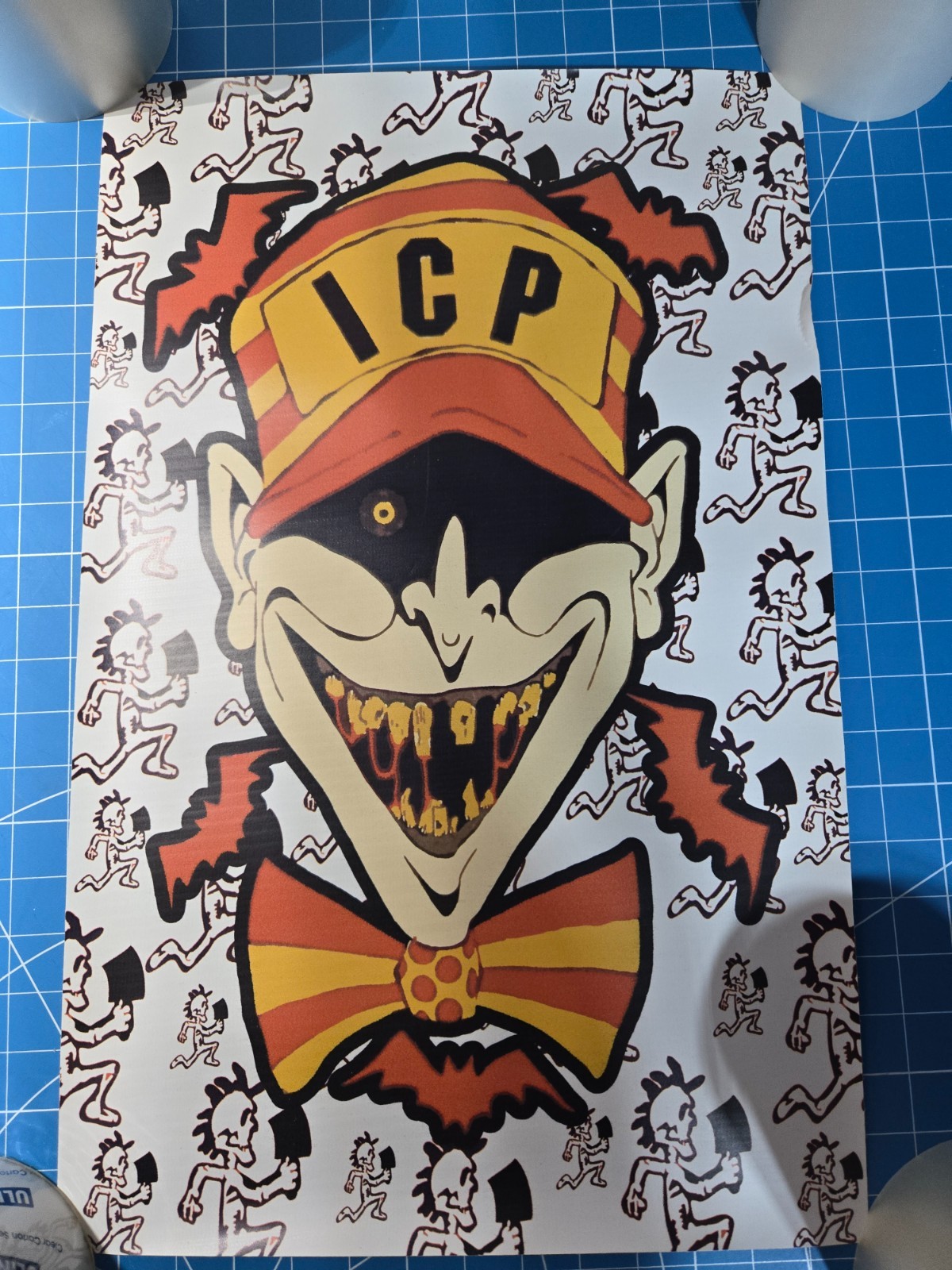 HALLOWICKED HEAVY CANVAS POSTER LOT icp insane clown posse twiztid rare 2 DOPE HALLOWICKED HEAVY CANVAS POSTER LOT icp insane clown posse twiztid rare 2 DOPE