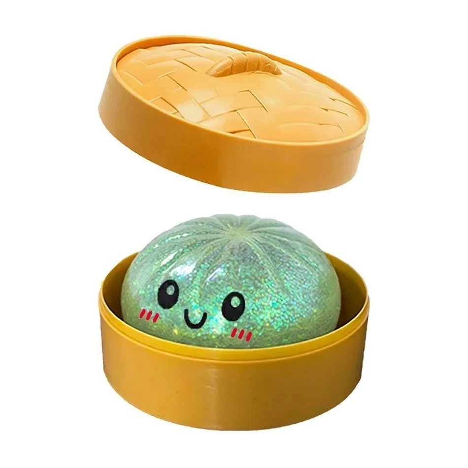 Below Mystery Squishy Bun Dumpling RARE GLITTER Limited Edition Below Mystery Squishy Bun Dumpling RARE GLITTER Limited Edition