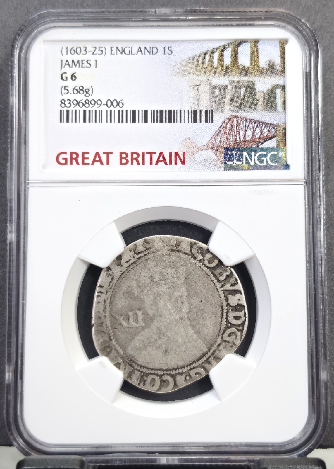 1603-25 ENGLAND SILVER SHILLING KING JAMES I NGC G 4 RARE GOOD LOOKING COIN 1603-25 ENGLAND SILVER SHILLING KING JAMES I NGC G 4 RARE GOOD LOOKING COIN