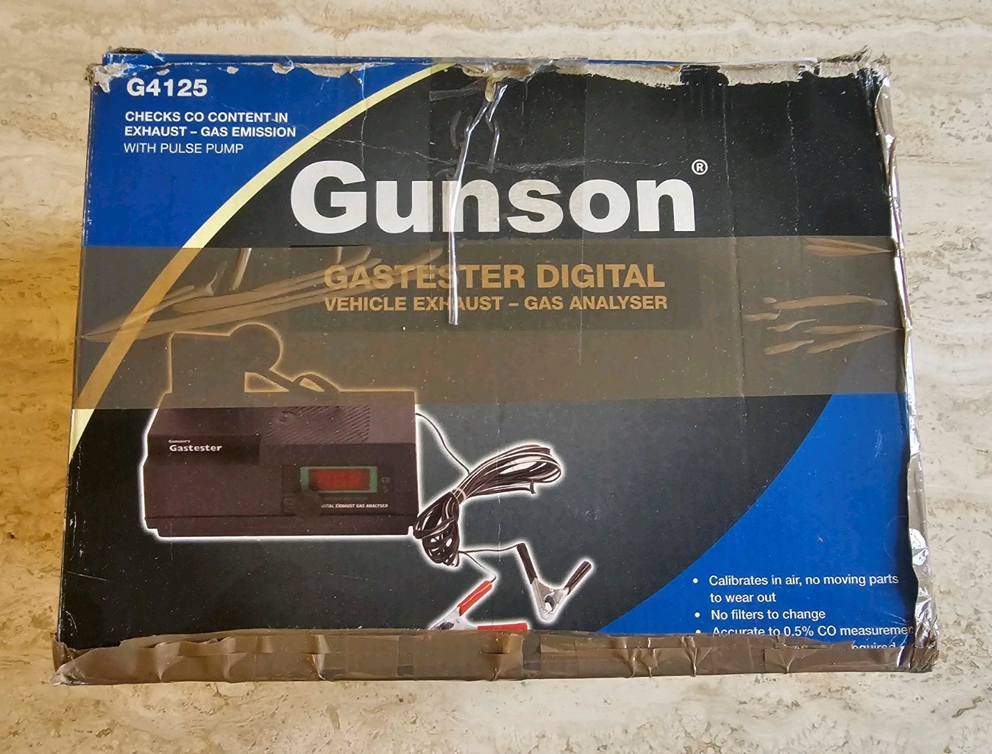 Gunson G4125 Gastester Digital Portable Exhaust Carbon Monoxide CO Analyser Gunson G4125 Gastester Digital Portable Exhaust Carbon Monoxide CO Analyser