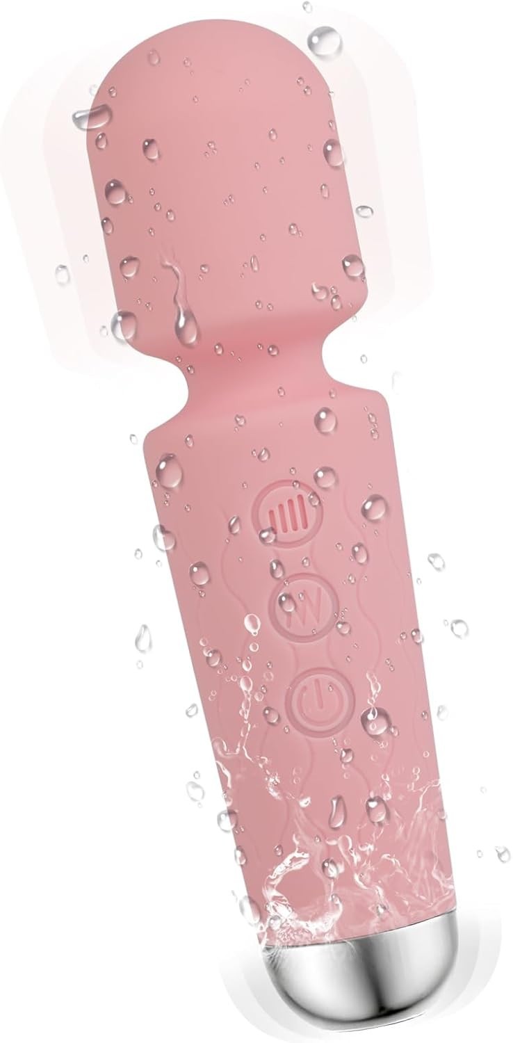 Personal Micro Portable Wireless Massager Small Powerful Waterproof Pink