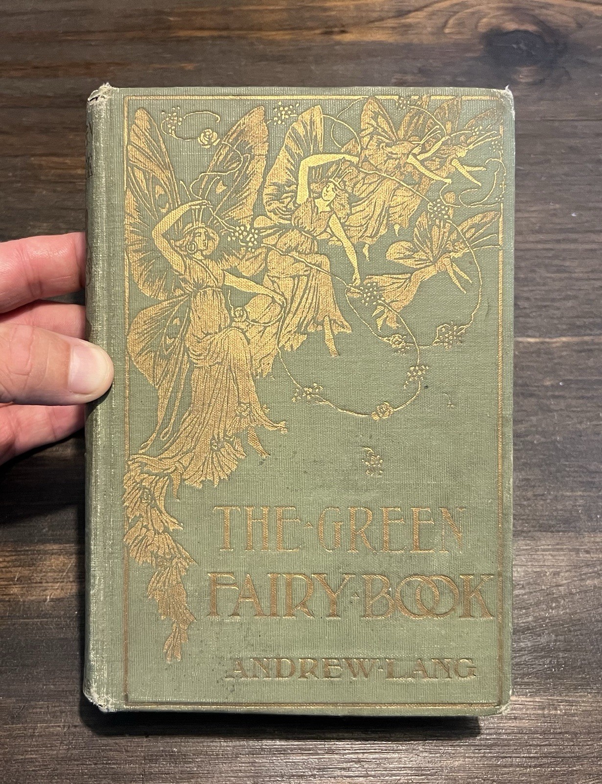 Antique 1890’s The Green Fairy Book Andrew Lang Illustrated Fairy Tales Hurst Co Antique 1890’s The Green Fairy Book Andrew Lang Illustrated Fairy Tales Hurst Co