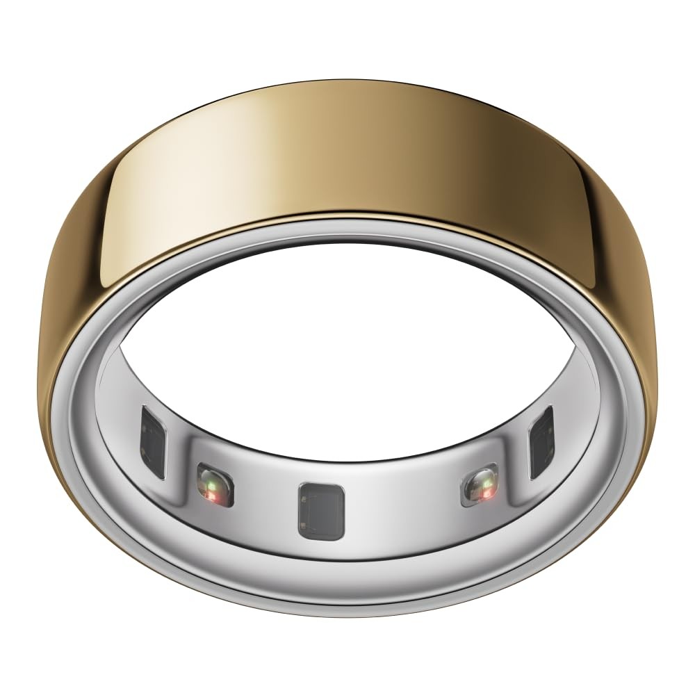 Oura Ring 4 Smart Ring Size 9 Gold Sleep Fitness Health Tracker