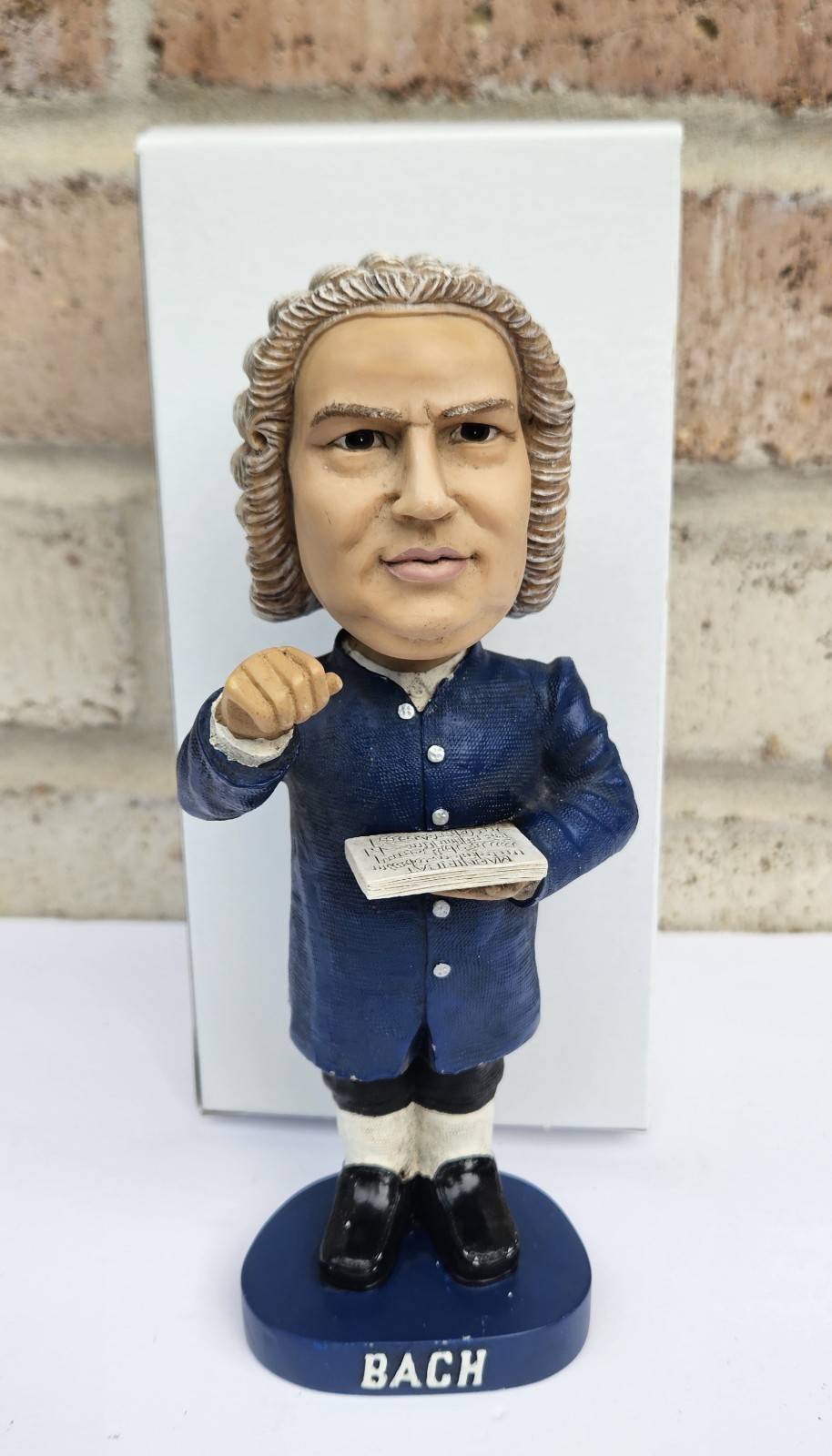 RARE Johann Sebastian Bach AGP Bobblehead Classical Music Composer #\'d To 1000 RARE Johann Sebastian Bach AGP Bobblehead Classical Music Composer #\'d To 1000