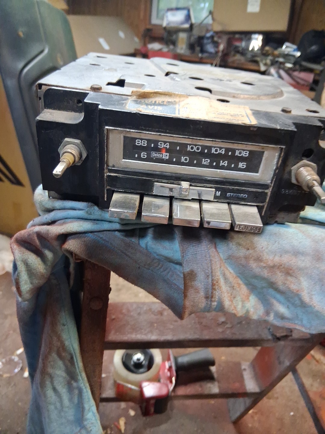 1970 1977 Gm Camaro Regal Cutlass Am Fm 8 Track Player Delco 1970 1977 Gm Camaro Regal Cutlass Am Fm 8 Track Player Delco
