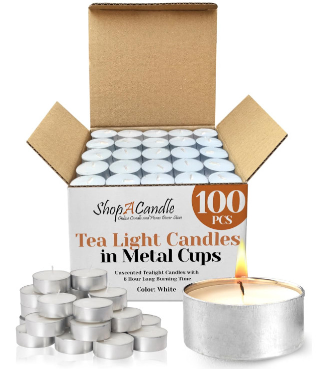 100-400 Pcs Tea Light Candles Bulk Votive Candles Unscented,6 Hours Long Burning 100-400 Pcs Tea Light Candles Bulk Votive Candles Unscented,6 Hours Long Burning