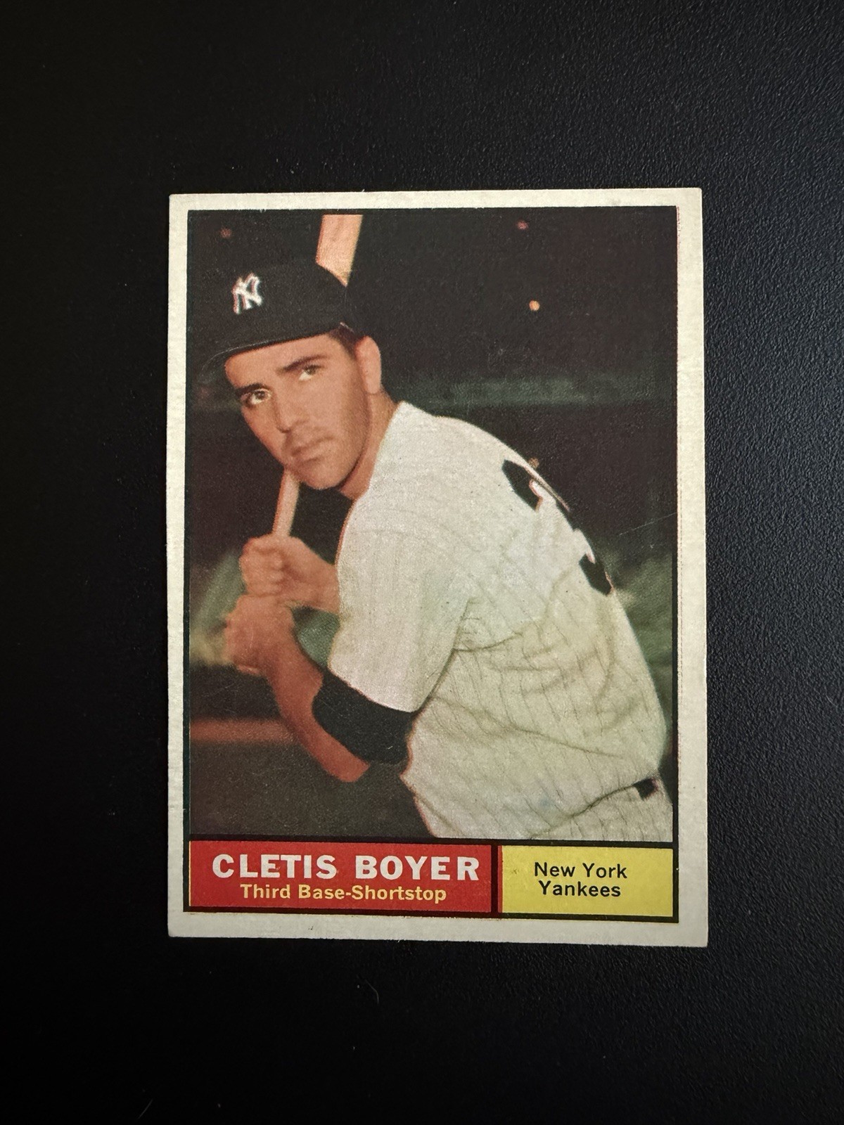 1961 Topps - Clete Boyer #19 1961 Topps - Clete Boyer #19