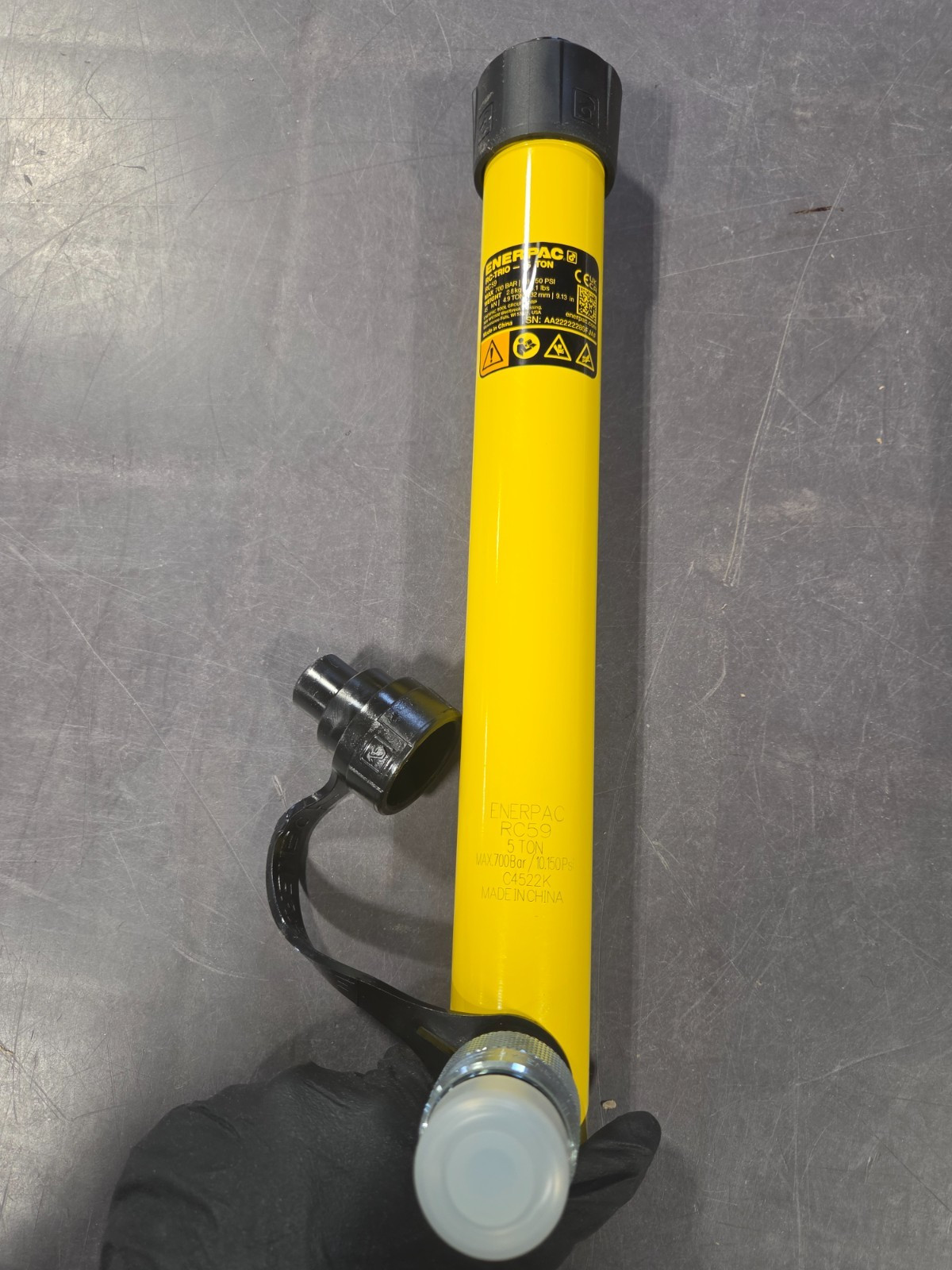 Enerpac RC59 General Purpose Hydraulic Cylinder, 4.9 ton, 9.13\ Enerpac RC59 General Purpose Hydraulic Cylinder, 4.9 ton, 9.13\