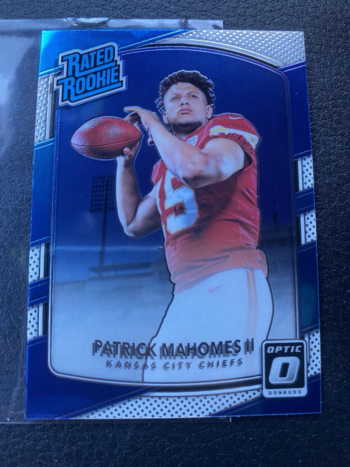 2017 Donruss Optic - Rated Rookie Patrick Mahomes II #177 (RC) 2017 Donruss Optic - Rated Rookie Patrick Mahomes II #177 (RC)