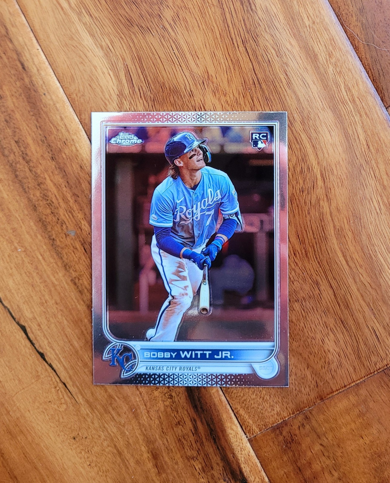 Bobby Witt Jr 2022 Topps Chrome Update RC Rookie #USC35