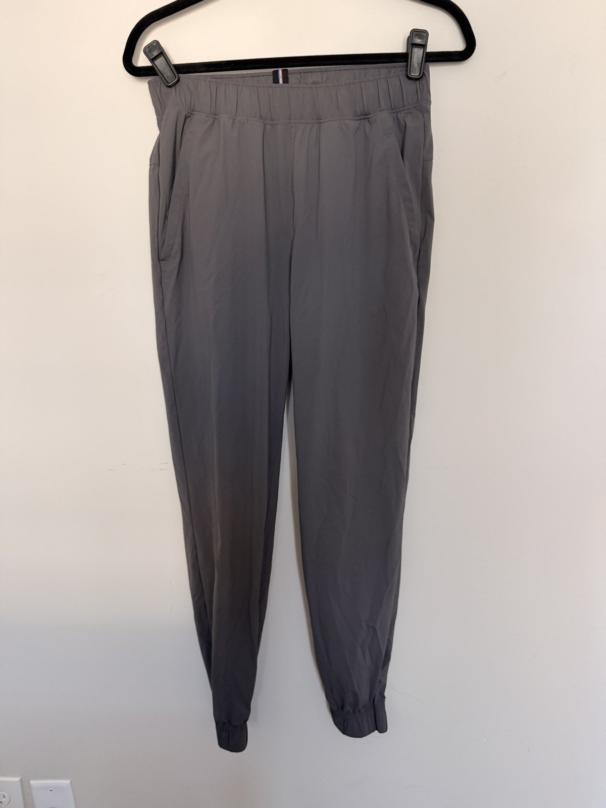 Fourlaps Radius Jogger Mens Large Gray Nylon Spandex Athletic Pants Size S 