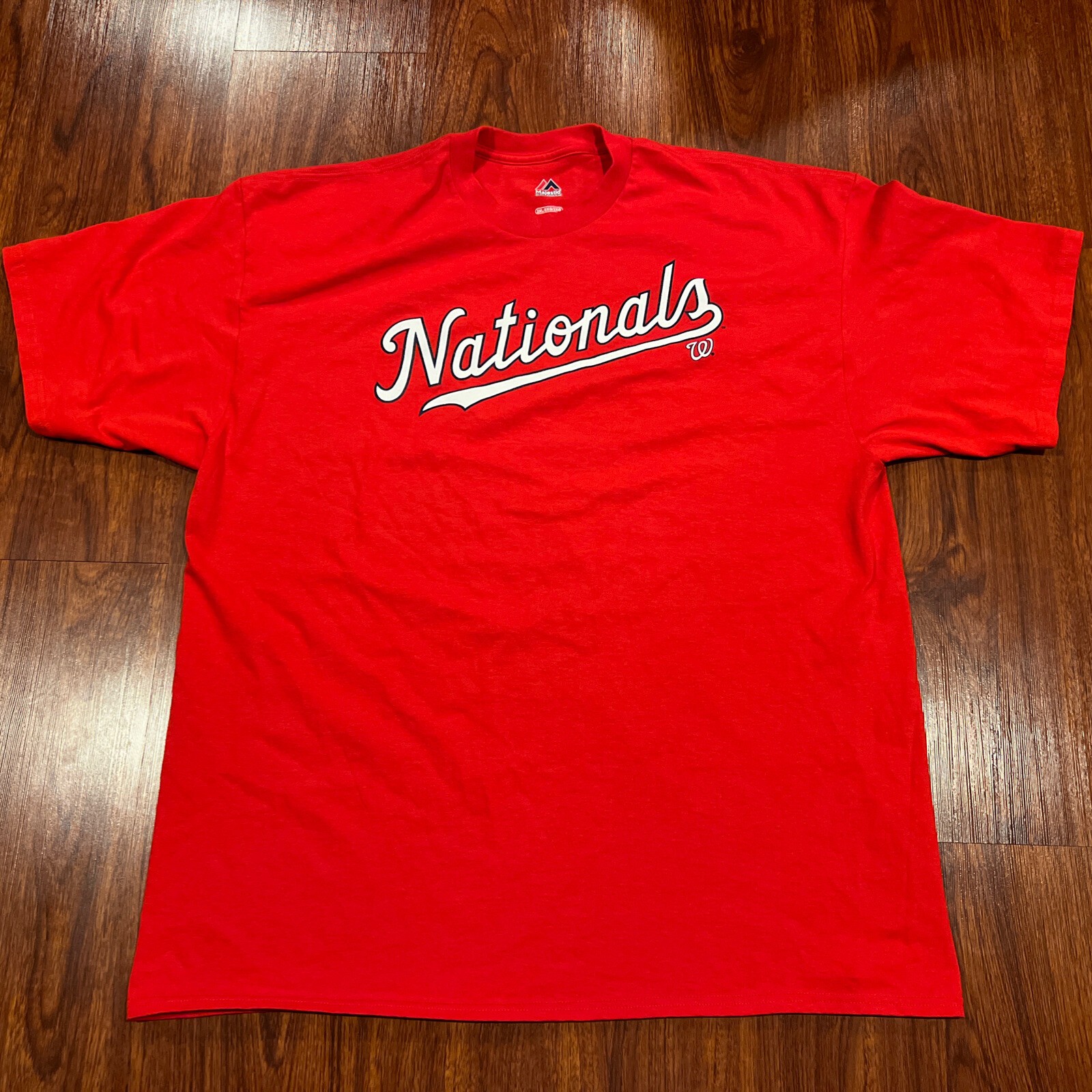 Majestic Men’s Washington Nationals Red Jersey Shirt 2XL XXL Baseball MLB Majestic Men’s Washington Nationals Red Jersey Shirt 2XL XXL Baseball MLB